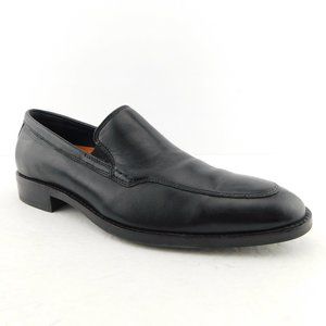 COLE HAAN Black Leather Slip-on Loafers 7.5